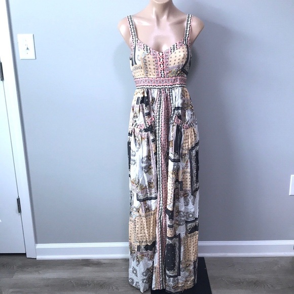 Matilda Jane Perfect Paisley Maxi Dress Patchwork - Picture 2 of 11